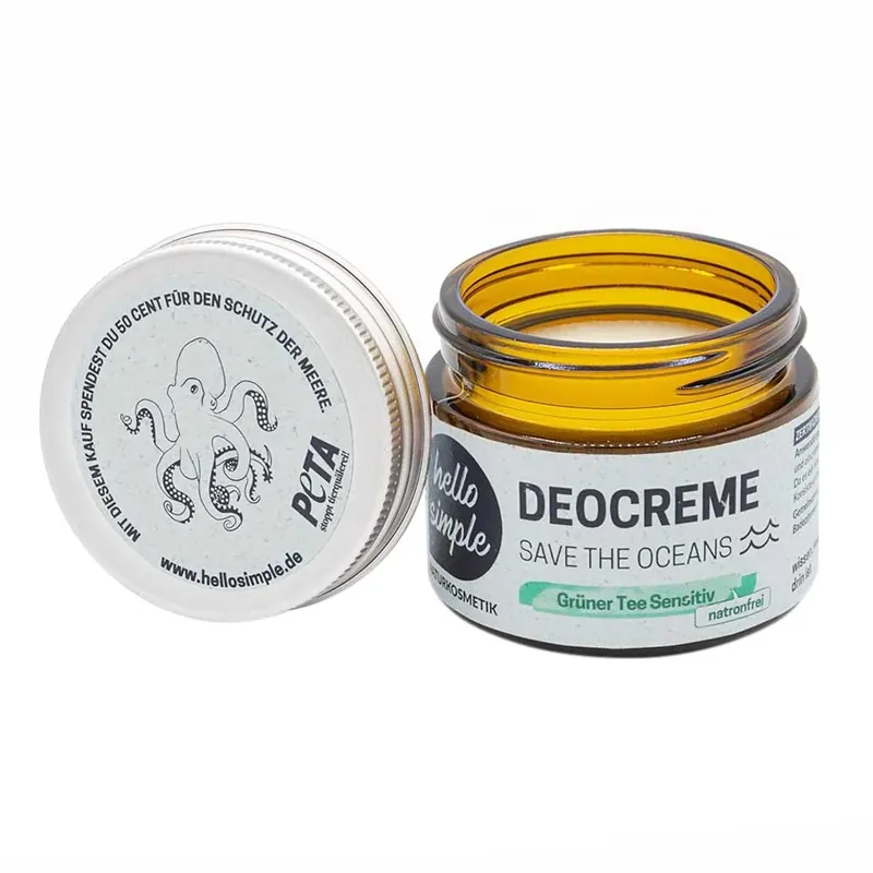 Deocreme Save the Oceans - Grüner Tee Sensitiv Preiswert