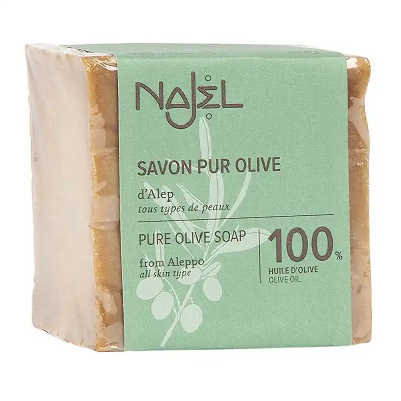Billig Aleppo-Seife - 100% Olivenöl 190g