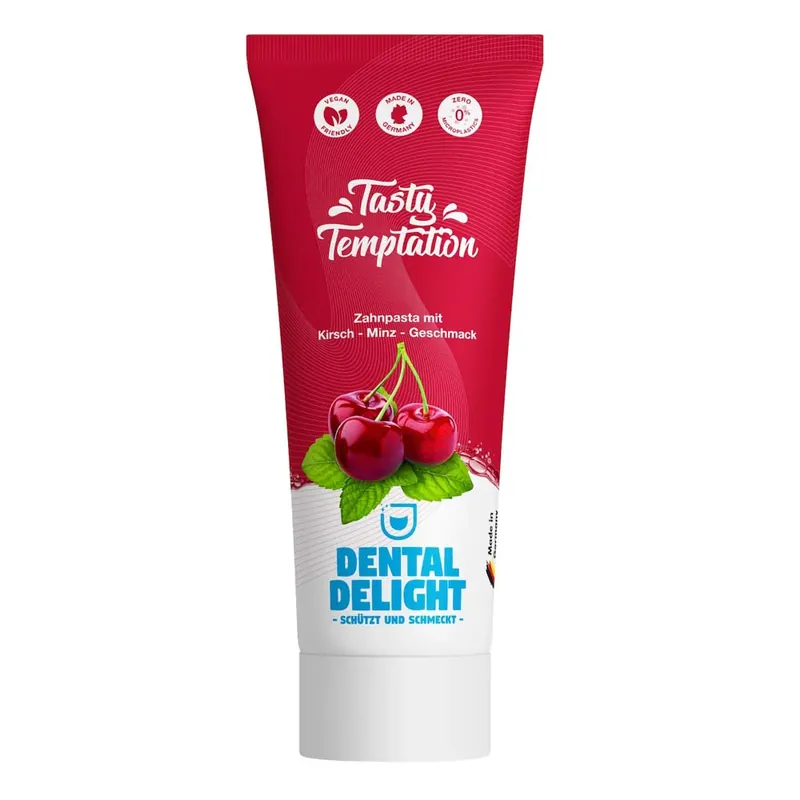Schneller Versand Zahnpasta - Tasty Temptation Kirsch-Minz-Geschmack
