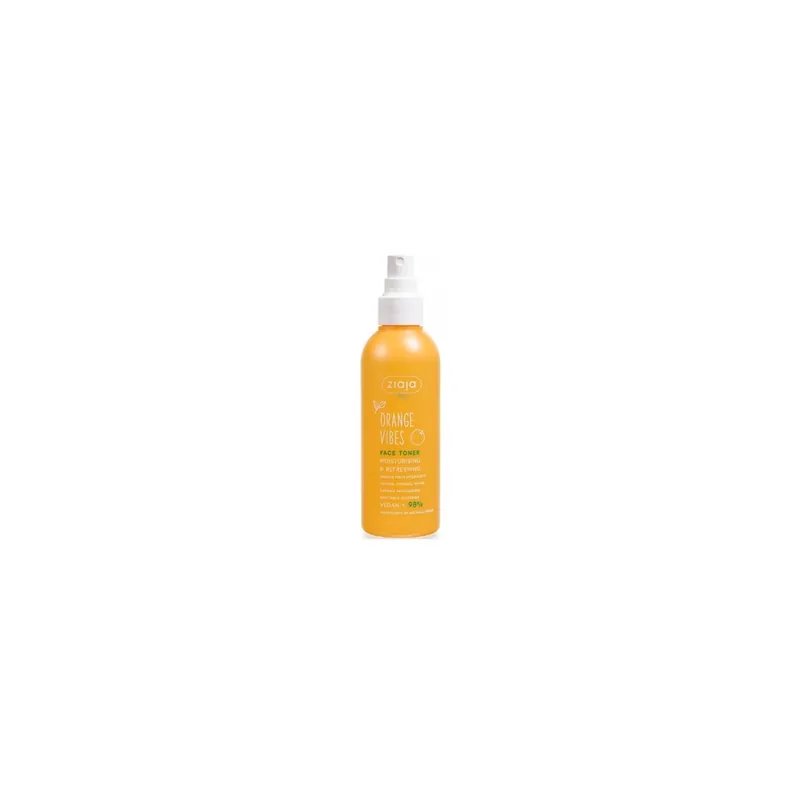 Ziaja Orange Vibes feuchtigkeitsspendendes und erfrischendes Gesichtswasser 190 ml Abverkauf