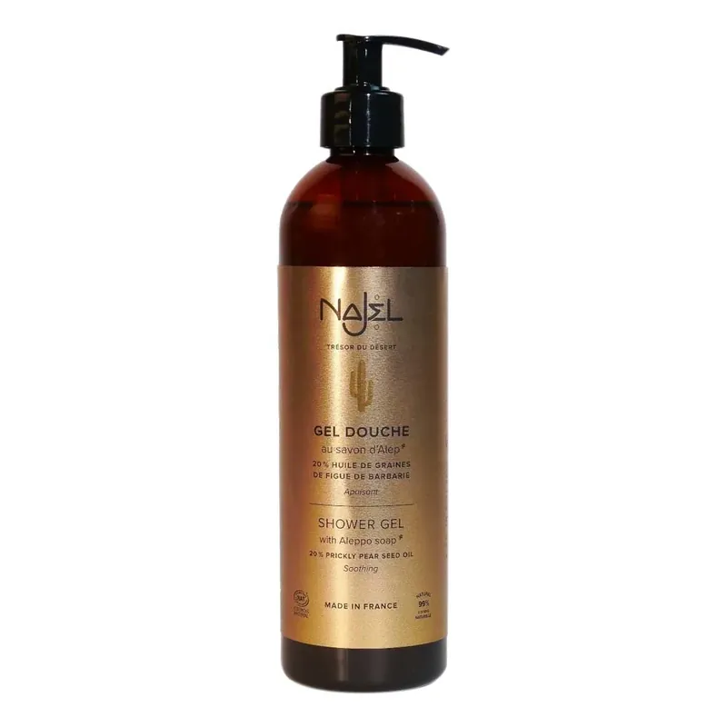 Aleppo-Seifen-Duschgel - Kaktusfeigenkernöl 500ml Versand Am Gleichen Tag