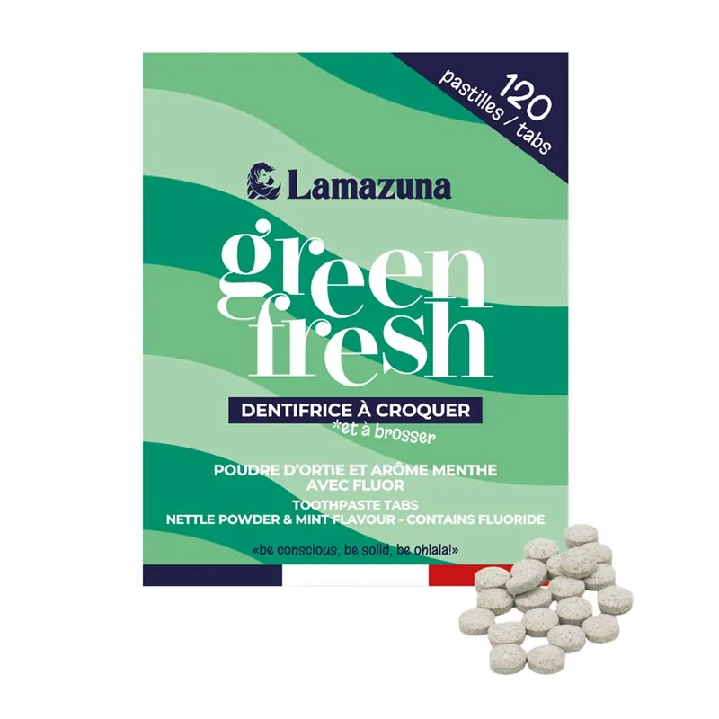 Echt Zahnputztabs - green fresh | wilde Minze 120 Tabs 30g