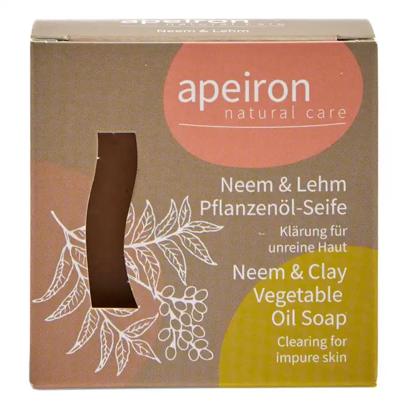 Sale Pflanzenöl-Seife - Neem & Lehm 100g