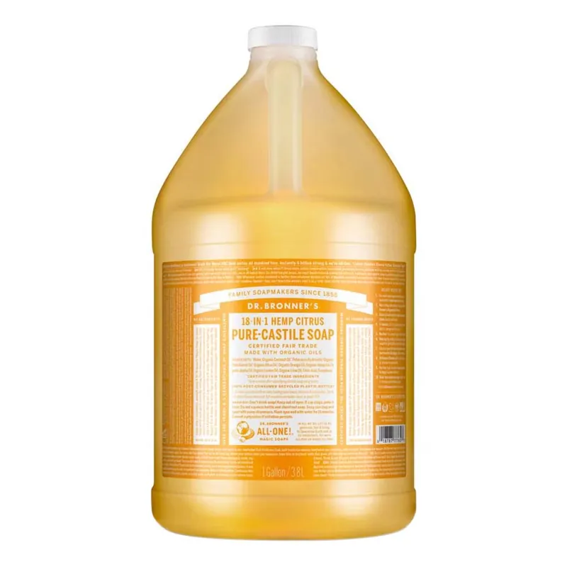 Kostenloser Rückversand Zitrus-Orange - 18in1 Naturseife 3,8l