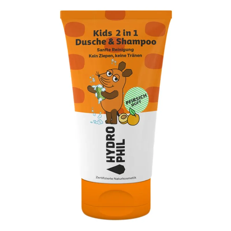 Kids 2in1 Shampoo & Dusche - Maus Pfirsich 200ml Knallerangebot