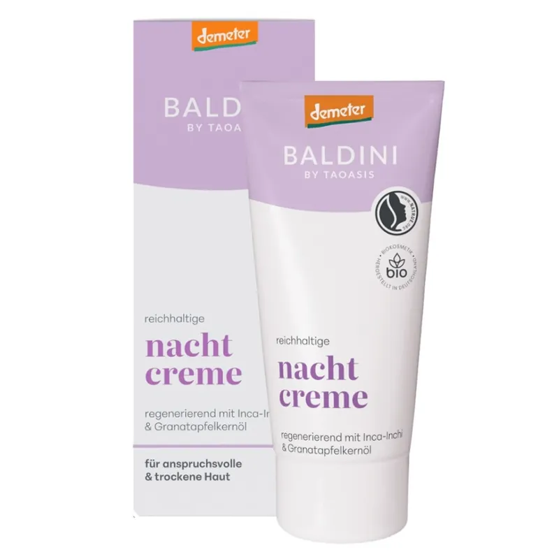 Reichhaltige Nachtcreme - demeter 50ml Preisknaller