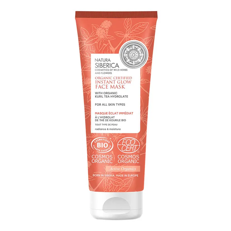 Zertifiziert New Face Instant Glow - Gesichtsmaske für jeden Hauttyp