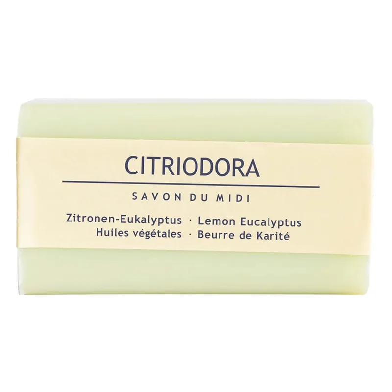 Sonderaktion Seife mit Karitébutter - Citriodora|Zitronen-Eukalyptus 100g