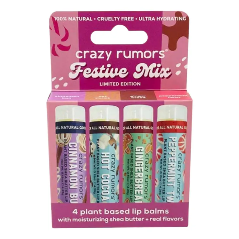 Seasonal Lipbalm - Festive Mix 4x4,25g Super-Preis