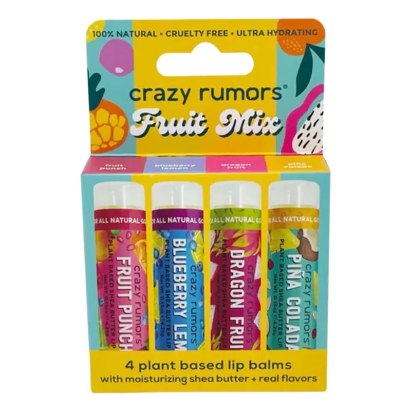 Top-Seller Flavor Lipbalm - Fruit Mix 4x4,25g