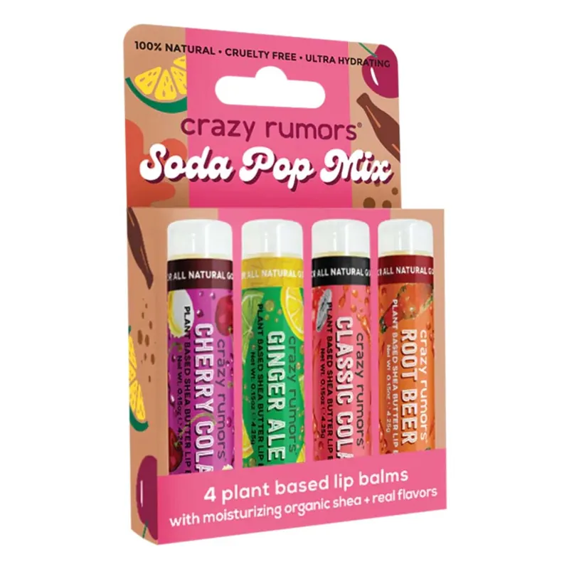 Ausverkauf Flavor Lipbalm - Soda Pop Mix 4x4,25g