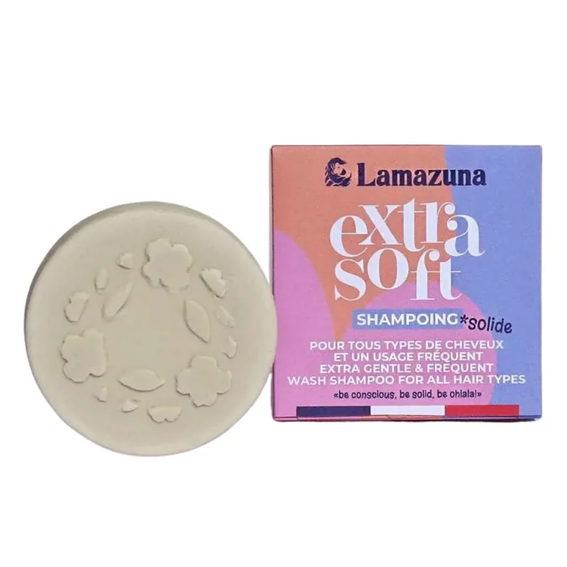 Festes Shampoo - extra soft | alle Haartypen | häufiges Waschen 70g Heißes Angebot