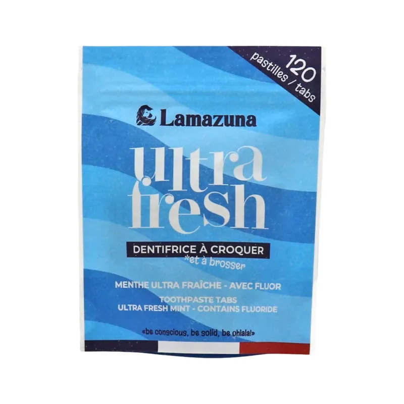 Zahnputztabs - ultra fresh | Minz 120 Tabs 30g Finale Aktion