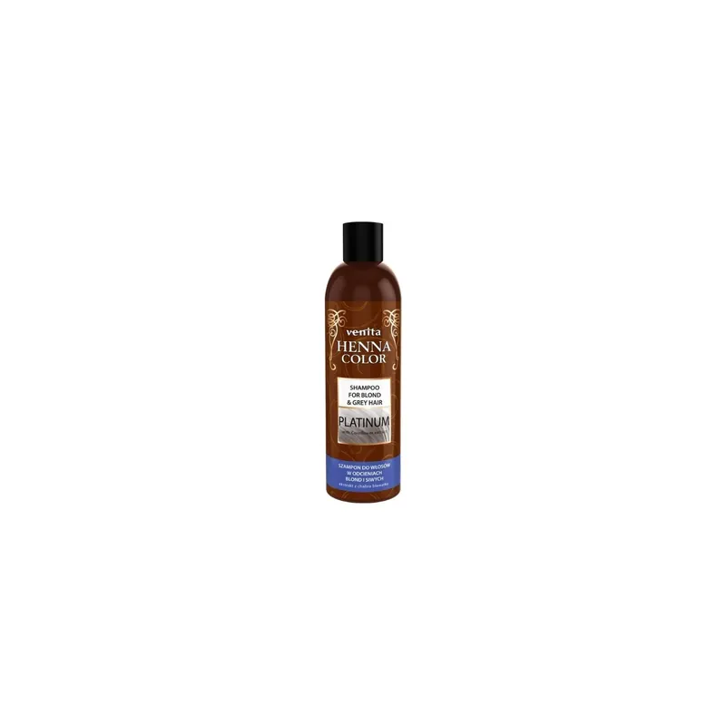 Venita Henna Farbshampoo für blond und graues Haar Platinum 250 ml Sonderangebot