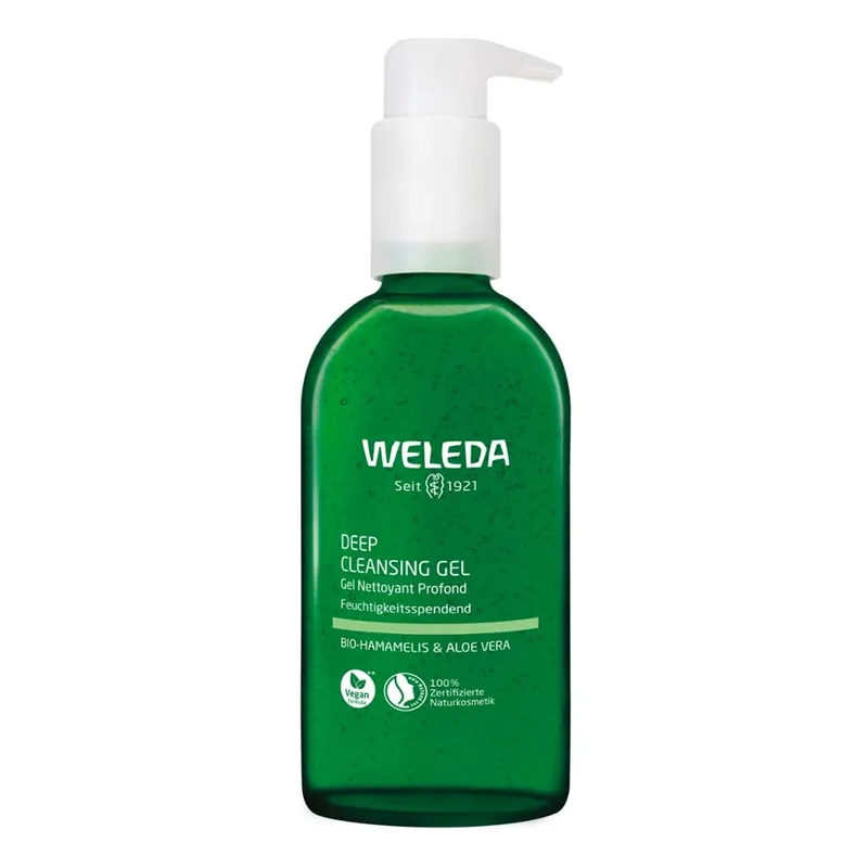 Begrenztes Angebot Bio-Hamamelis & Aloe Vera - Deep Cleansing Gel 150ml