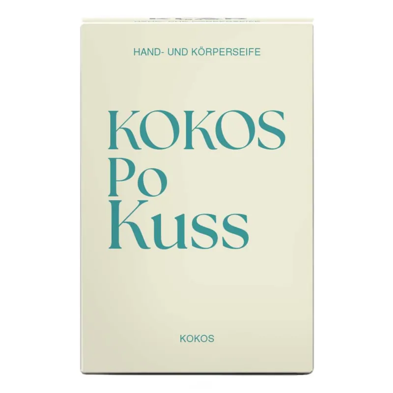 Hand- und Körperseife - Kokos "Kokos Po Kuss" 135g Neuheit