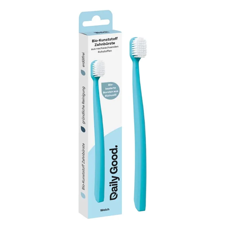 Billig Bio-Kunststoff Zahnbürste - weich