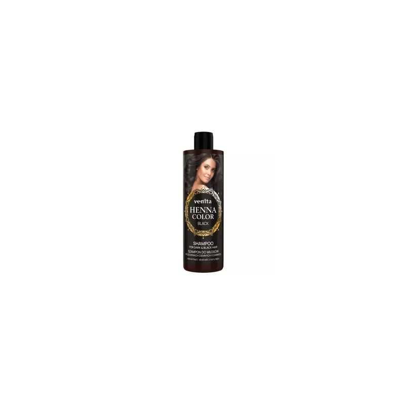 Venita Henna Color Black Shampoo für dunkles und schwarzes Haar 300 ml Online Kaufen