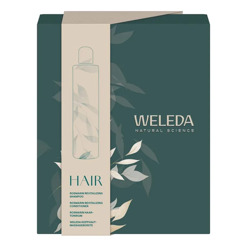 Ausverkauf Rosmarin - Haircare Geschenkset Shampoo + Conditioner + Tonikum