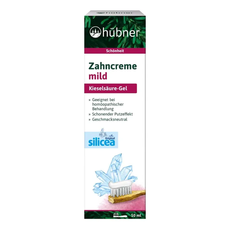 Bestseller Zahncreme mild - Silicea ohne Pfefferminzöl 50ml