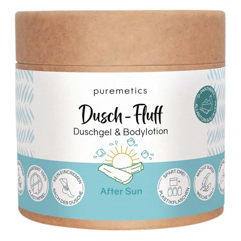2in1 Dusch-Fluff - After Sun 200g Gratis Versand