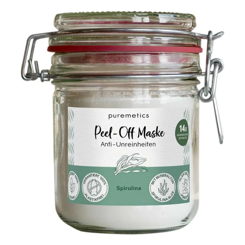 Peel-Off Maske - Anti-Unreinheiten | Spirulina 130g Highlight