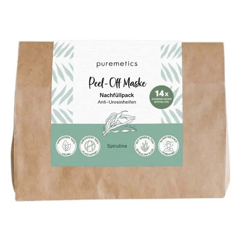 Peel-Off Maske - Anti-Unreinheiten | Spirulina Refill 130g Jetzt Bestellen