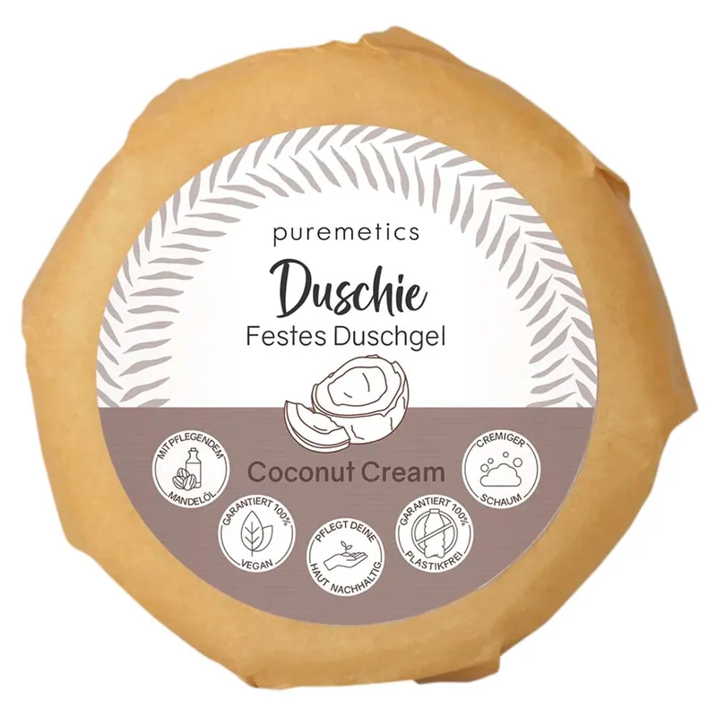 Duschie Festes Duschgel - Coconut Cream 60g Sichere Zahlung