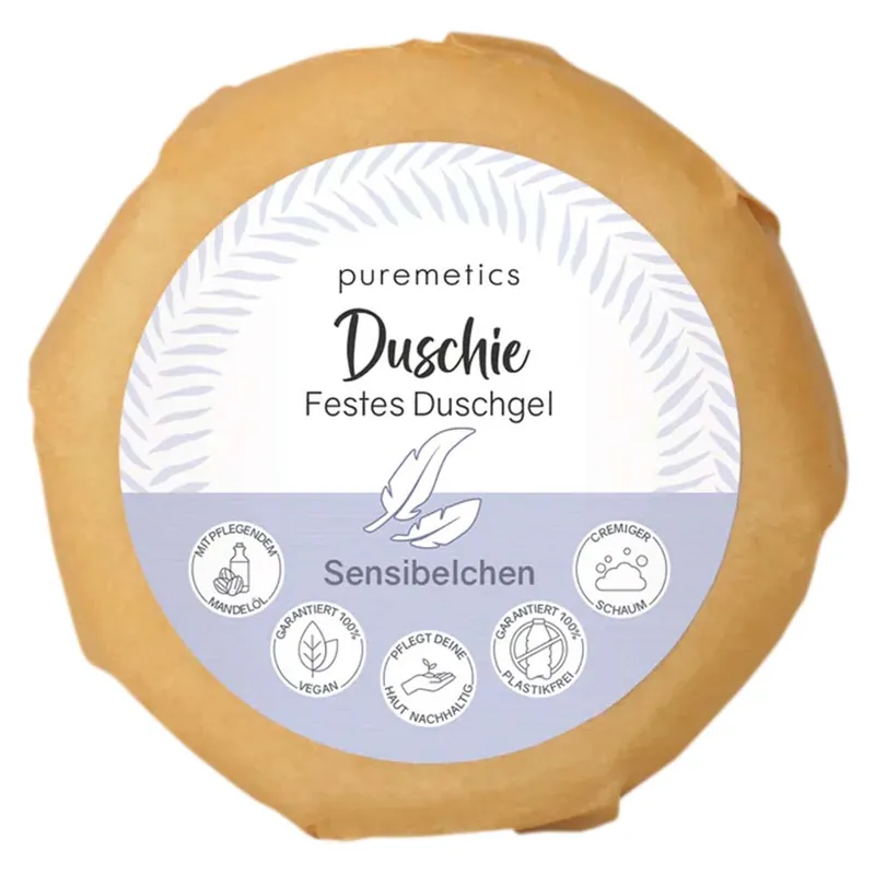 Duschie Festes Duschgel - Sensibelchen 60g Nur Für Kurze Zeit