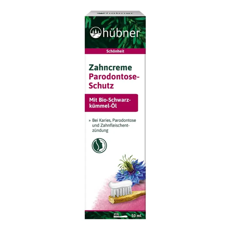 Zertifiziert Zahncreme Paradontose-Schutz - Schwarzkümmel-Öl 50ml