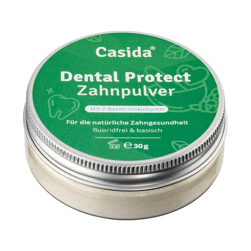 Markenware Dental Protect - Zahnpulver mit 2 Bakterienkulturen 30g