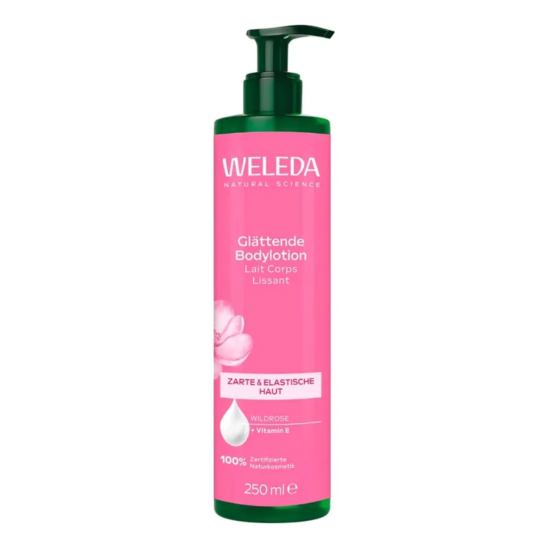 Wildrose + Vitamin E - Glättende Bodylotion 250ml Markenprodukt