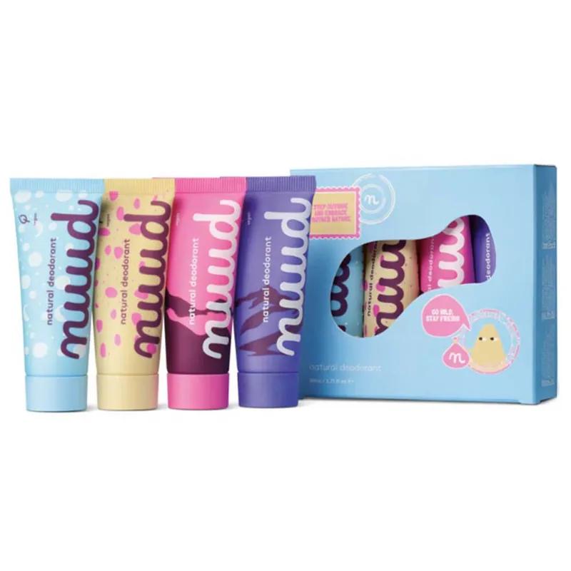 Super-Preis New Cream vegane Deocreme - Family Pack Adventure 4x20ml