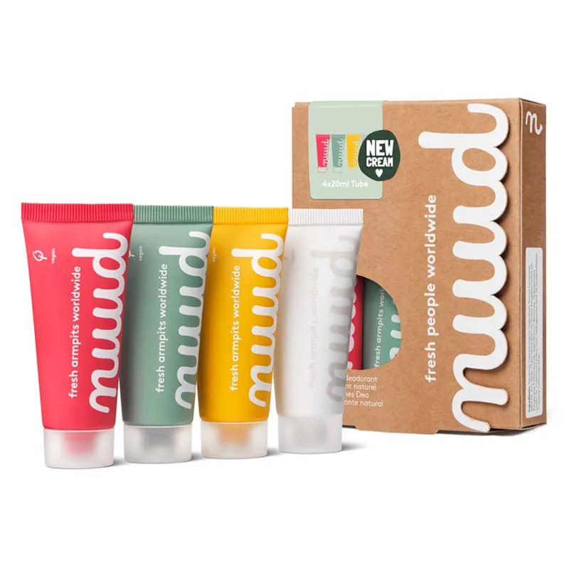 Neu New Cream vegane Deocreme - Family Pack Colours 4x20ml