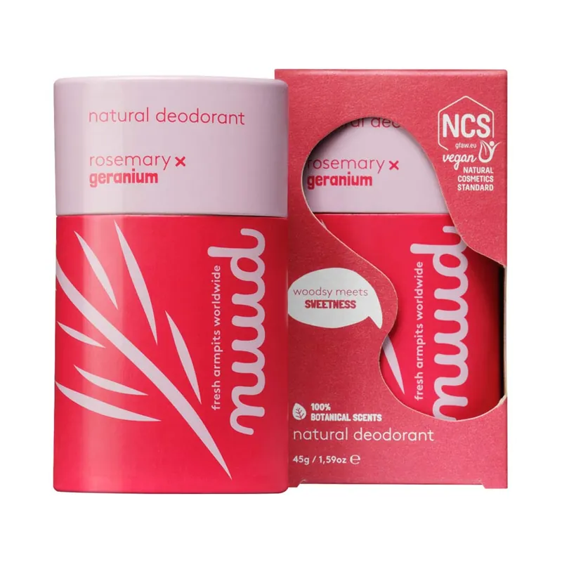 Kostenloser Rückversand The Stick natural Deo Stick - Rosemary & Geranium 45g