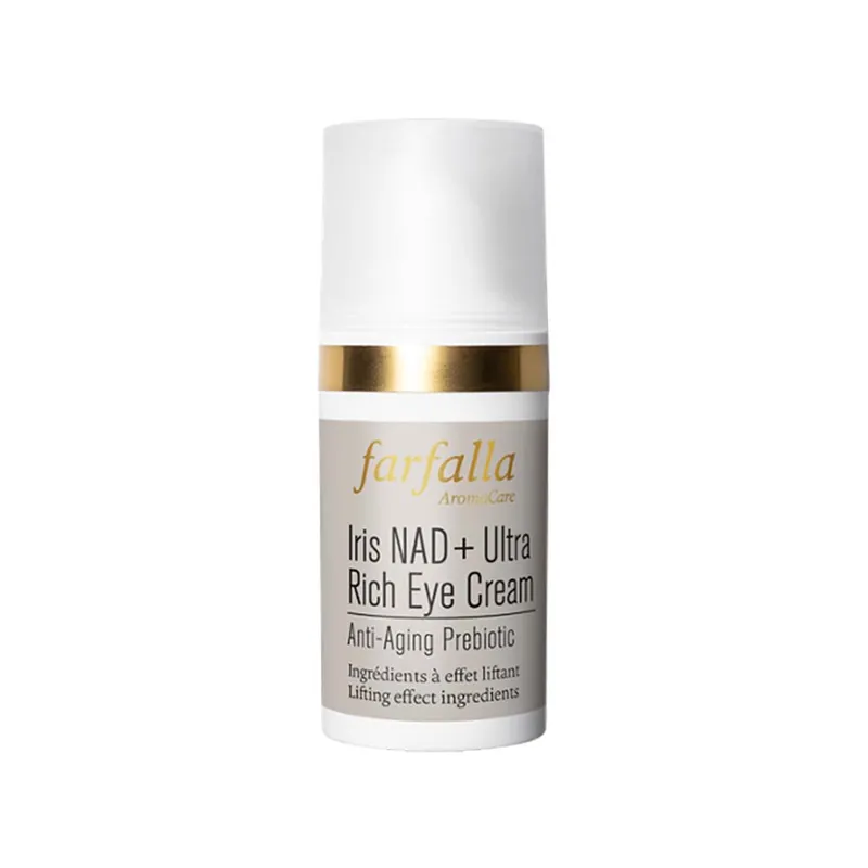 Iris NAD Anti-Aging Prebiotic - Ultra Rich Eye Cream 15ml Neue Ware