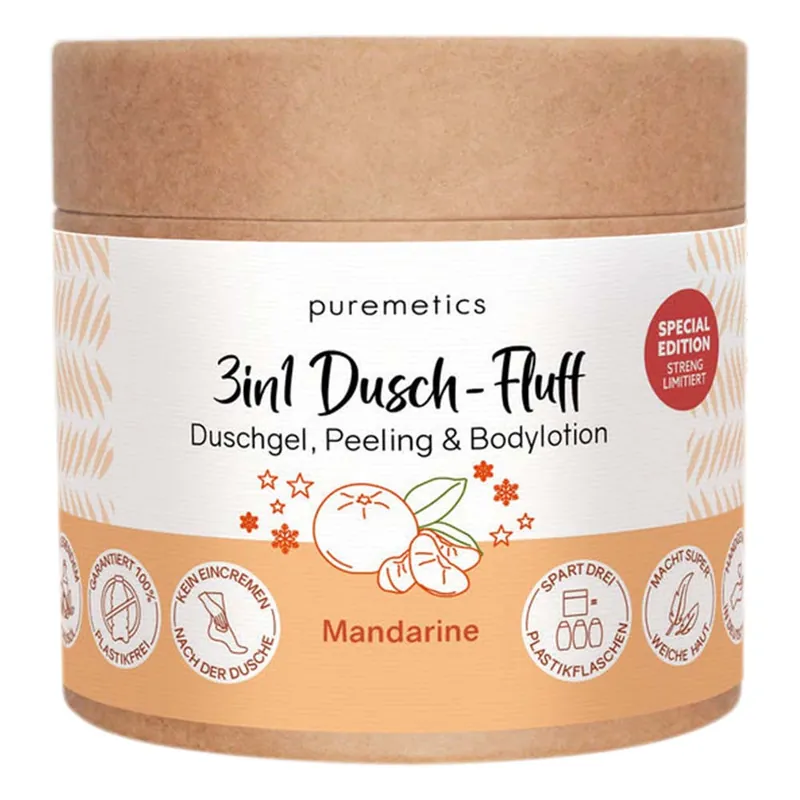 3in1 Dusch-Fluff - Mandarine Limited Edition 250g Billig