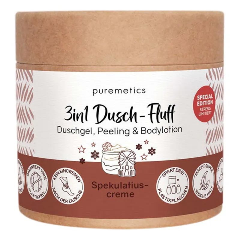 Kracherpreis 3in1 Dusch-Fluff - Spekulatiuscreme Limited Edition 250g
