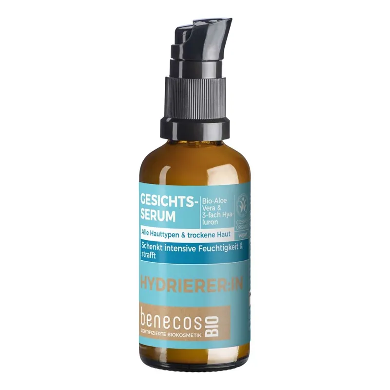 Wochenendangebot Gesichtsserum Feuchtigkeit - Aloe Vera & 3-fach Hyaluron 50ml