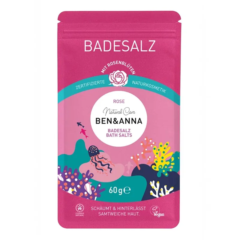 Badesalz - Rose Sachet 60g Solange Der Vorrat Reicht