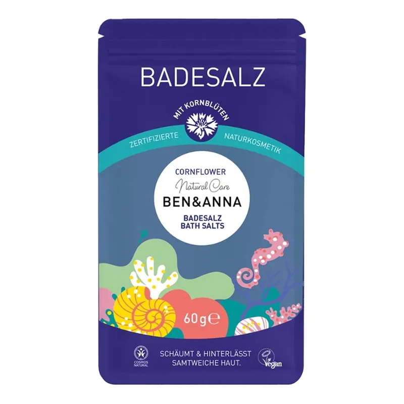 Aktuell Badesalz - Cornflower Sachet 60g