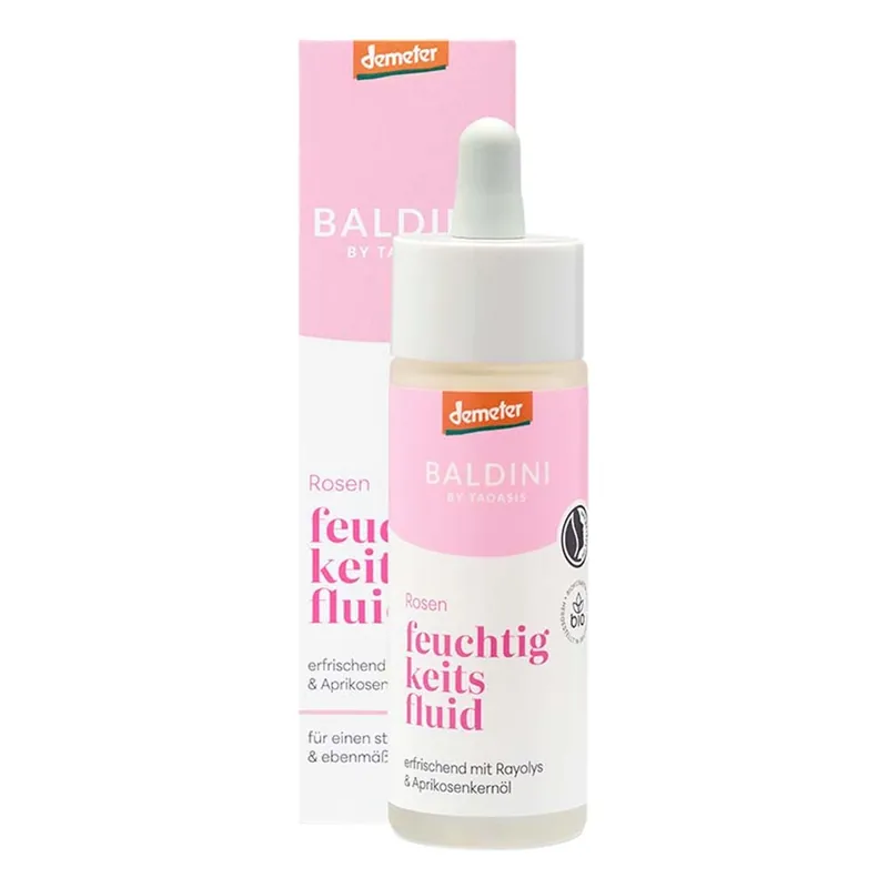 Rose - Feuchtigkeitsfluid 30ml Kostenloser Rückversand