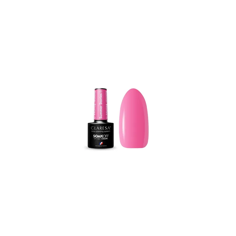 Angebot Claresa Summer Stories Hybrid Nagellack /6/ 5 g