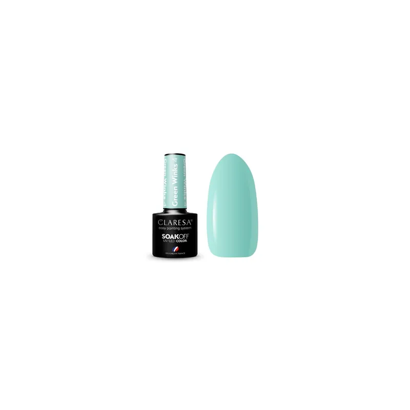Abverkauf Claresa Green Winks Hybrid Nagellack /4/ 5 g