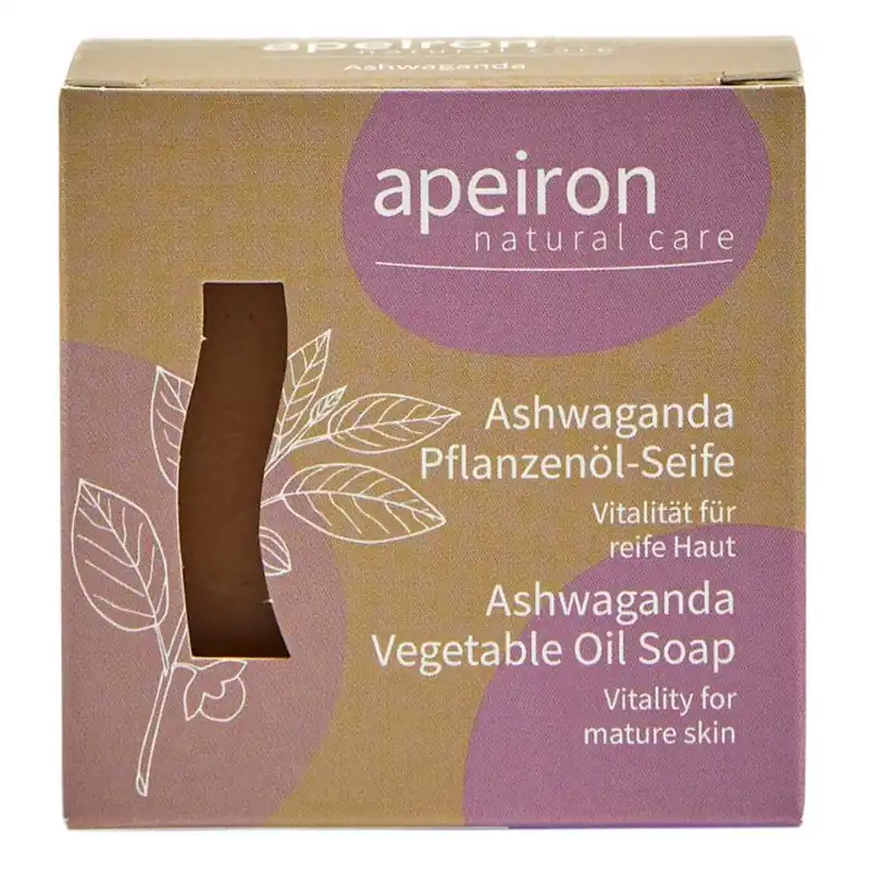 Kostenloser Rückversand Pflanzenöl-Seife - Ashwaganda 100g