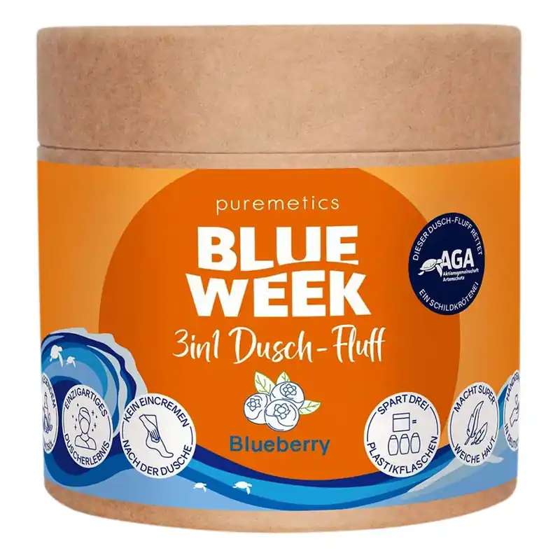 Top-Preis 3in1 Dusch-Fluff - Blueberry 250g