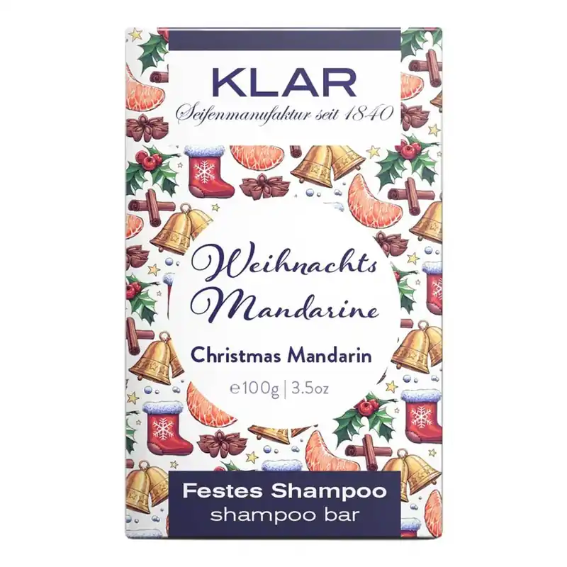 Festes Shampoo - Weihnachtsmandarine Geprüft
