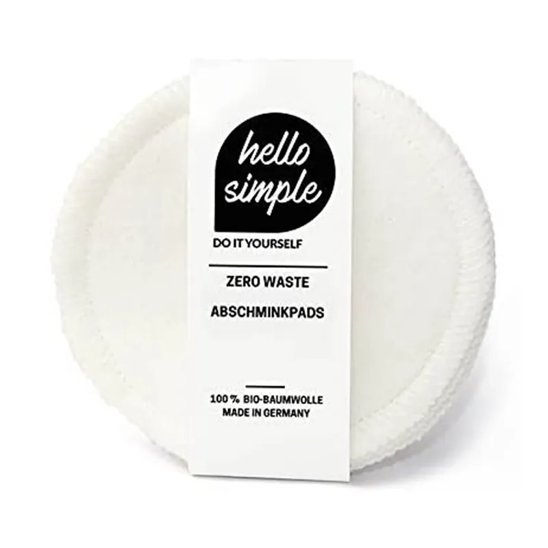 5 Abschminkpads - ecru Highlight