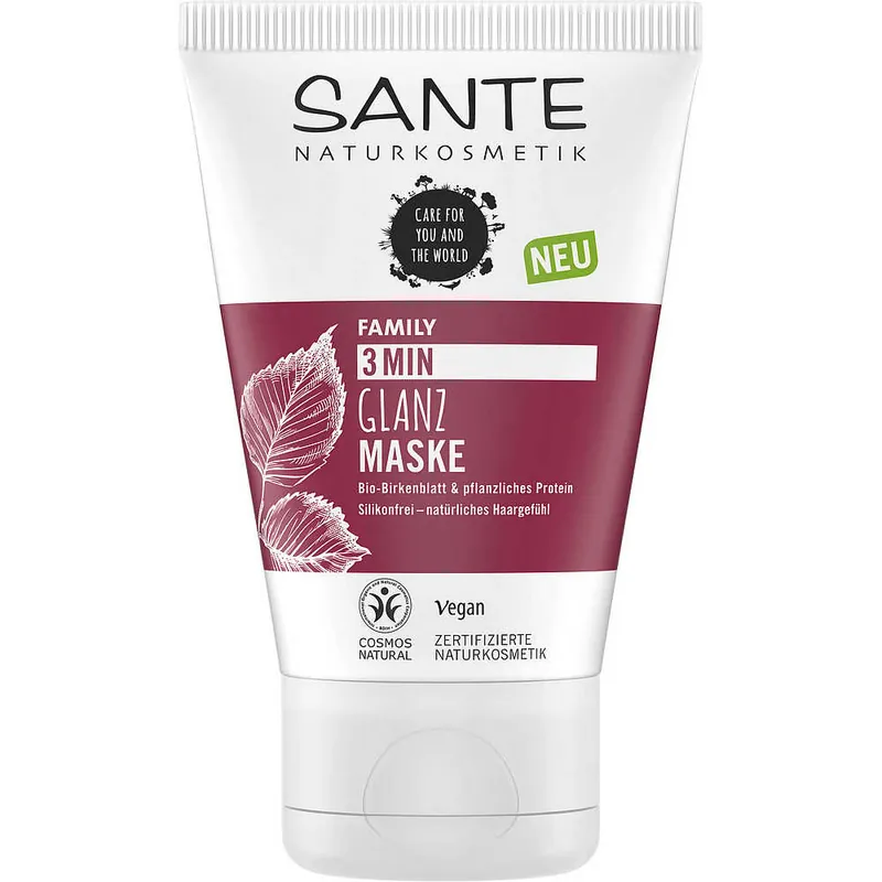 Markenware Family Glanz Maske - Birkenblatt & pflanzl. Protein