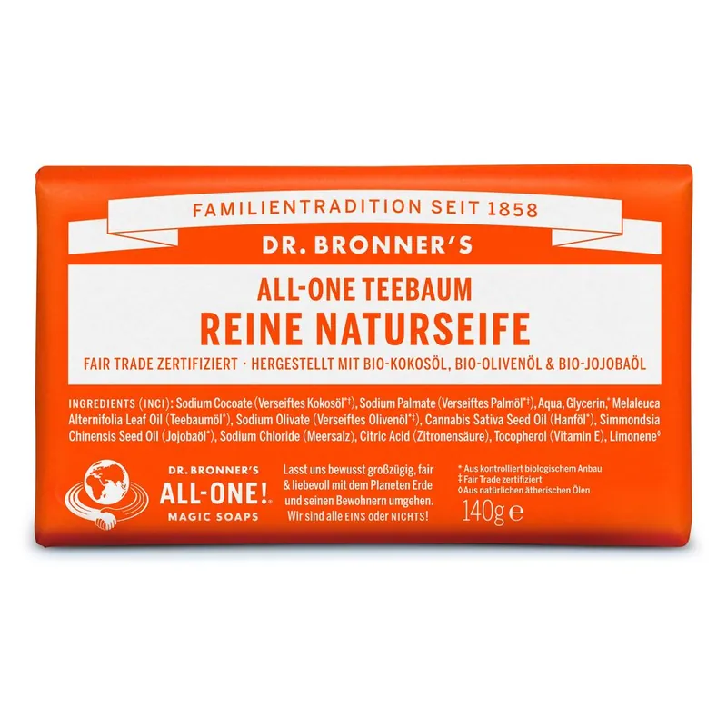 Teebaum - All-One Reine Naturseife Beliebt